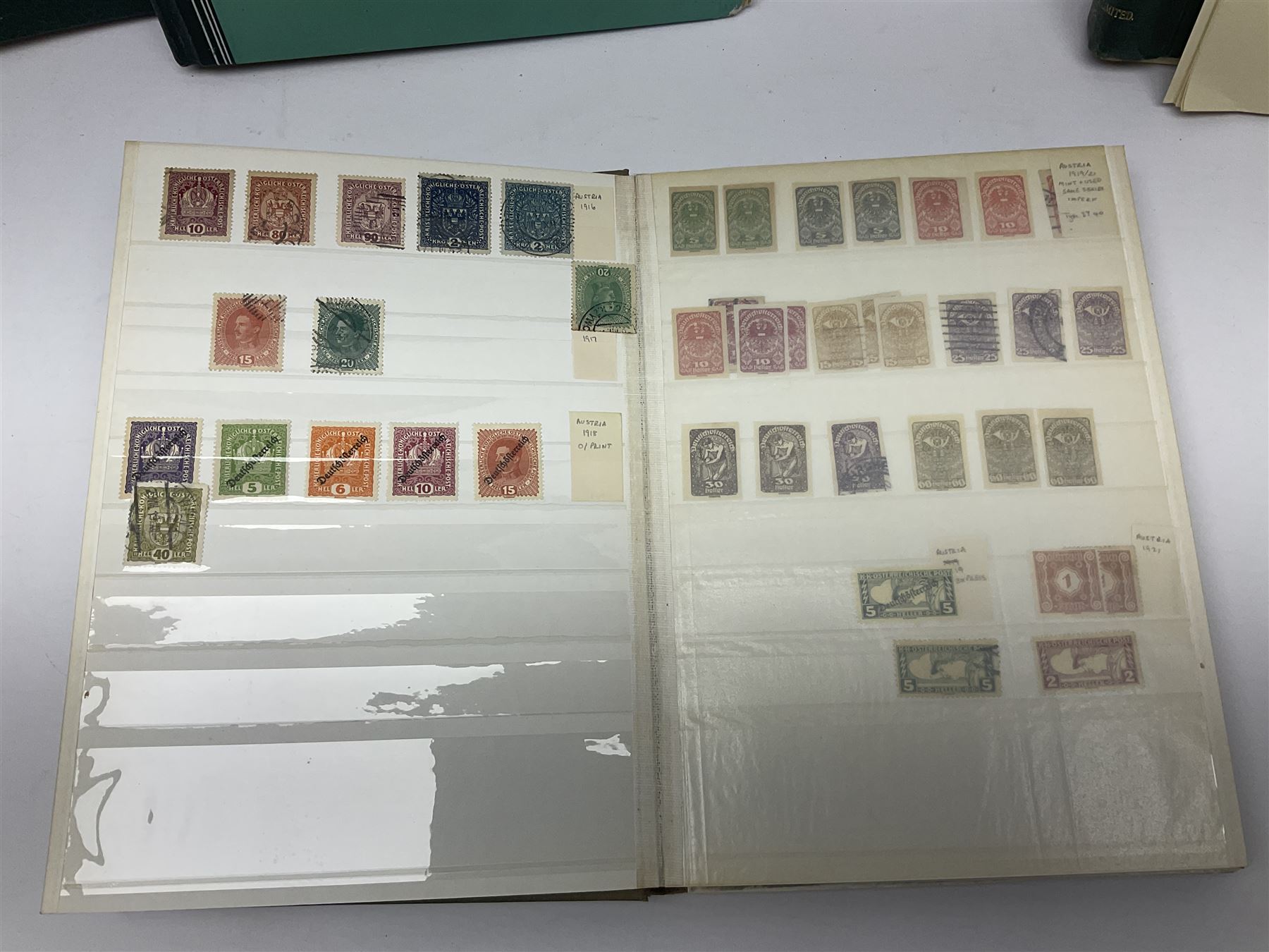 Queen Elizabeth II Great British first day covers with special postmarks and printed addresses, other covers, QEII used postage stamps, Basutoland, Southern Nigeria and other world stamps, housed in various albums, stockbooks, folders and loose, in one box