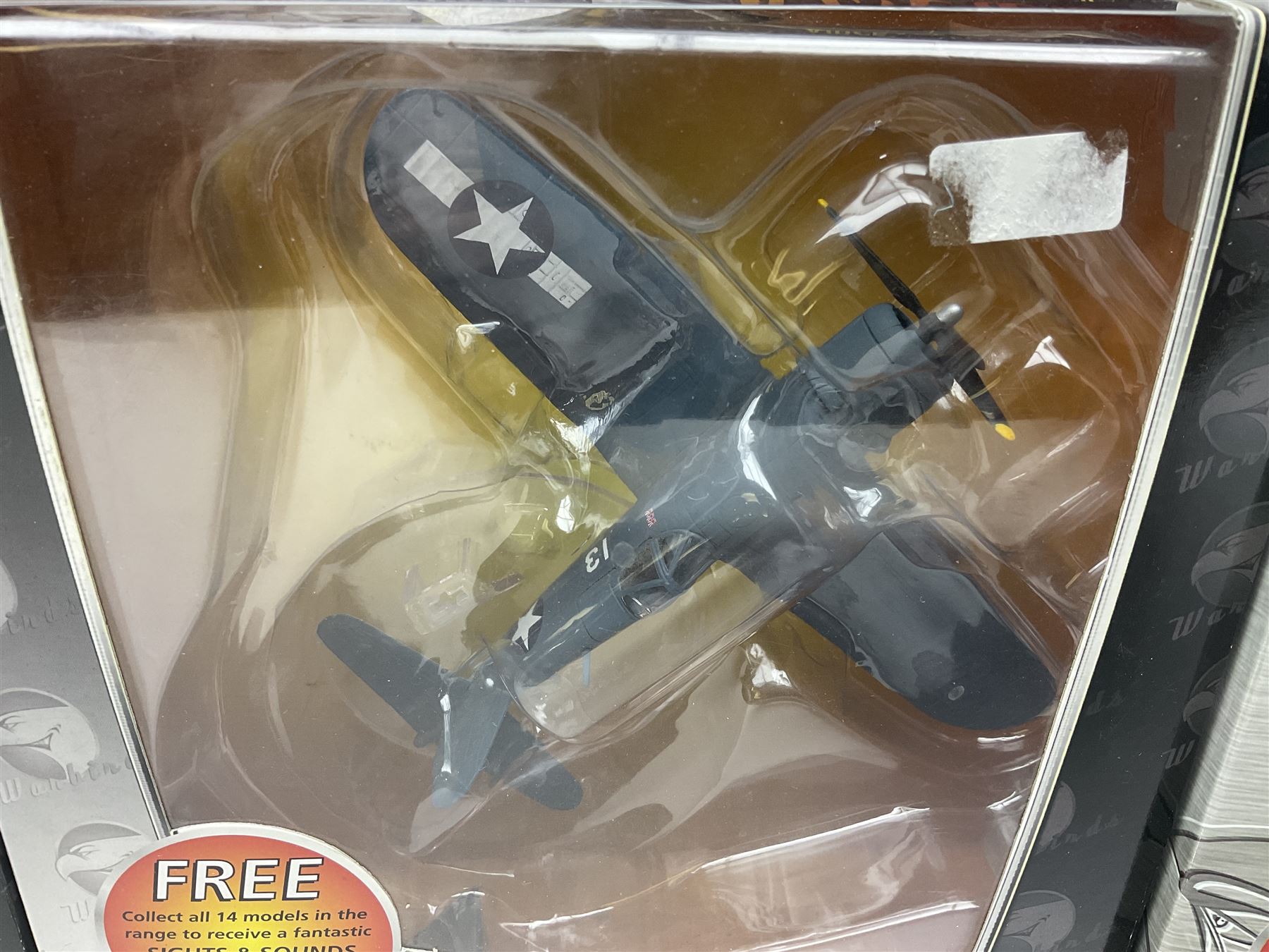 Corgi Aviation Archive Warbirds - seven series one and one series two, all boxed (8)