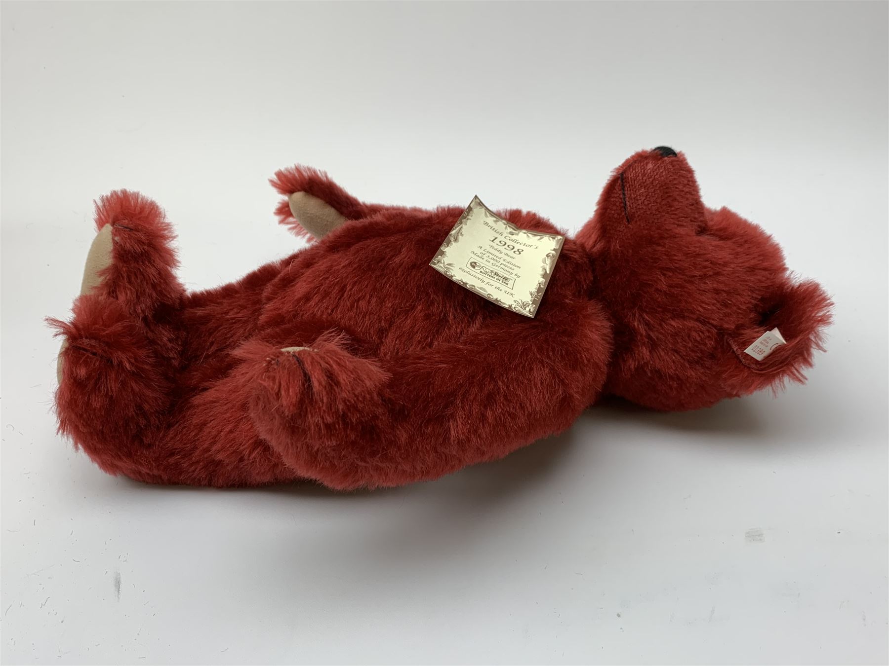 Steiff limited edition 'British Collector's 1998 Teddy Bear' in