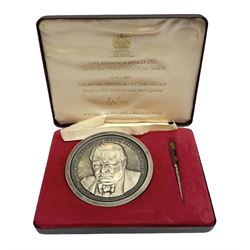 'The Churchill Centenary Picture Medal' 