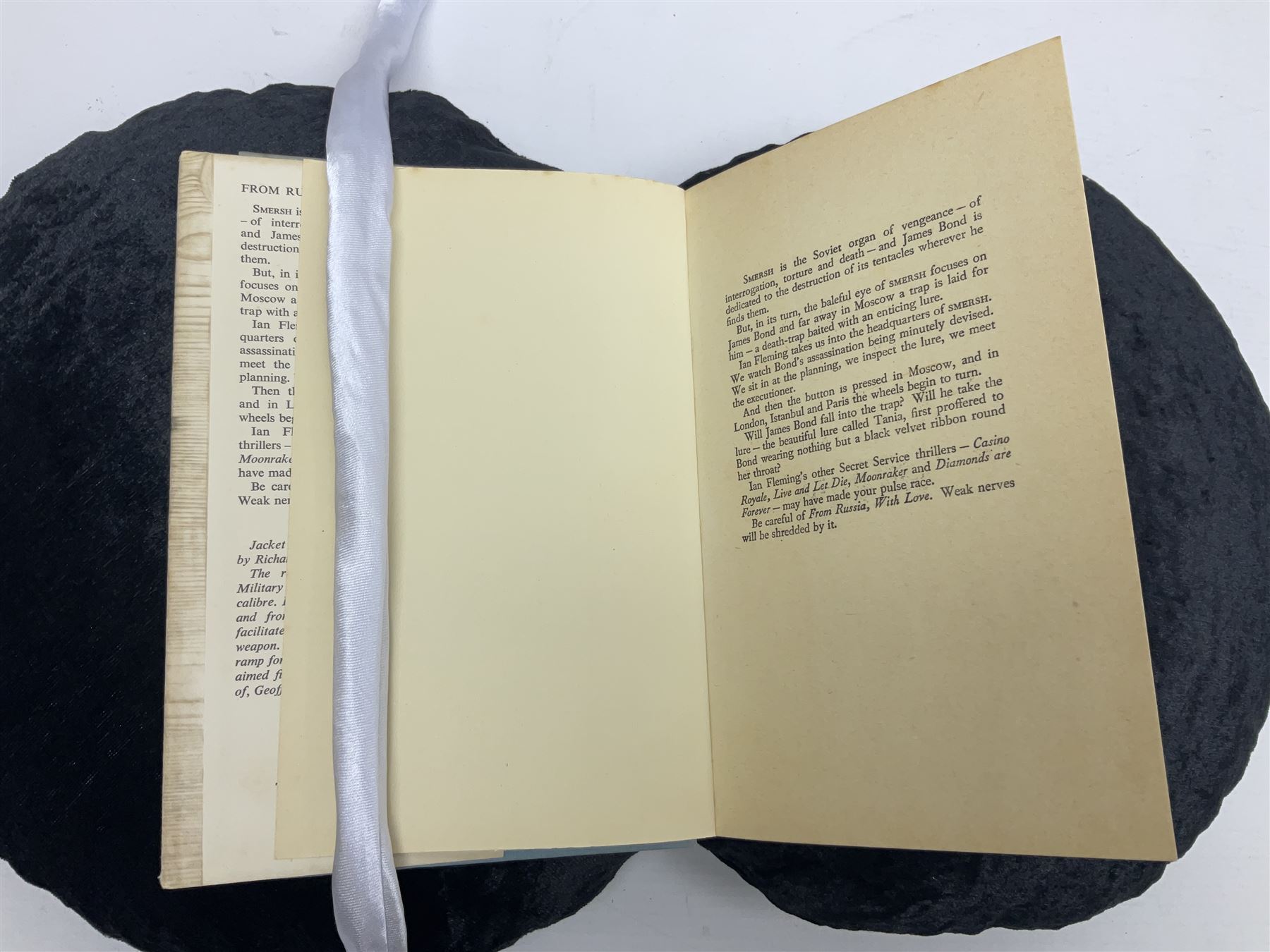 Ian Fleming: Octopussy and The Living Daylights. 1966 First edition with dustjacket; together with From Russia With Love. Book Club edition with dustjacket (2)