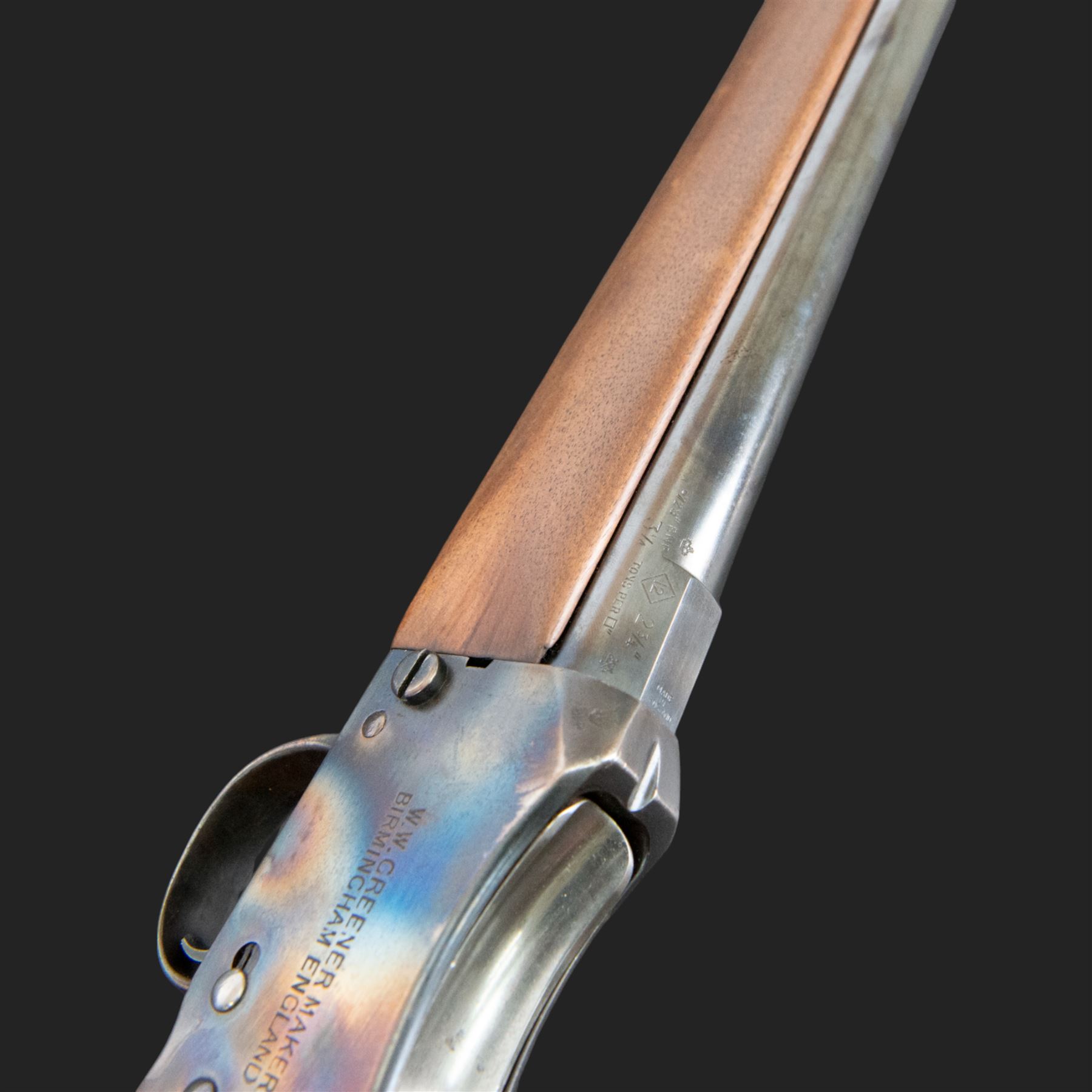 W W Greener Greener's GP Gun Martini underlever action 12 bore single barrelled shotgun, 81.5cm (32