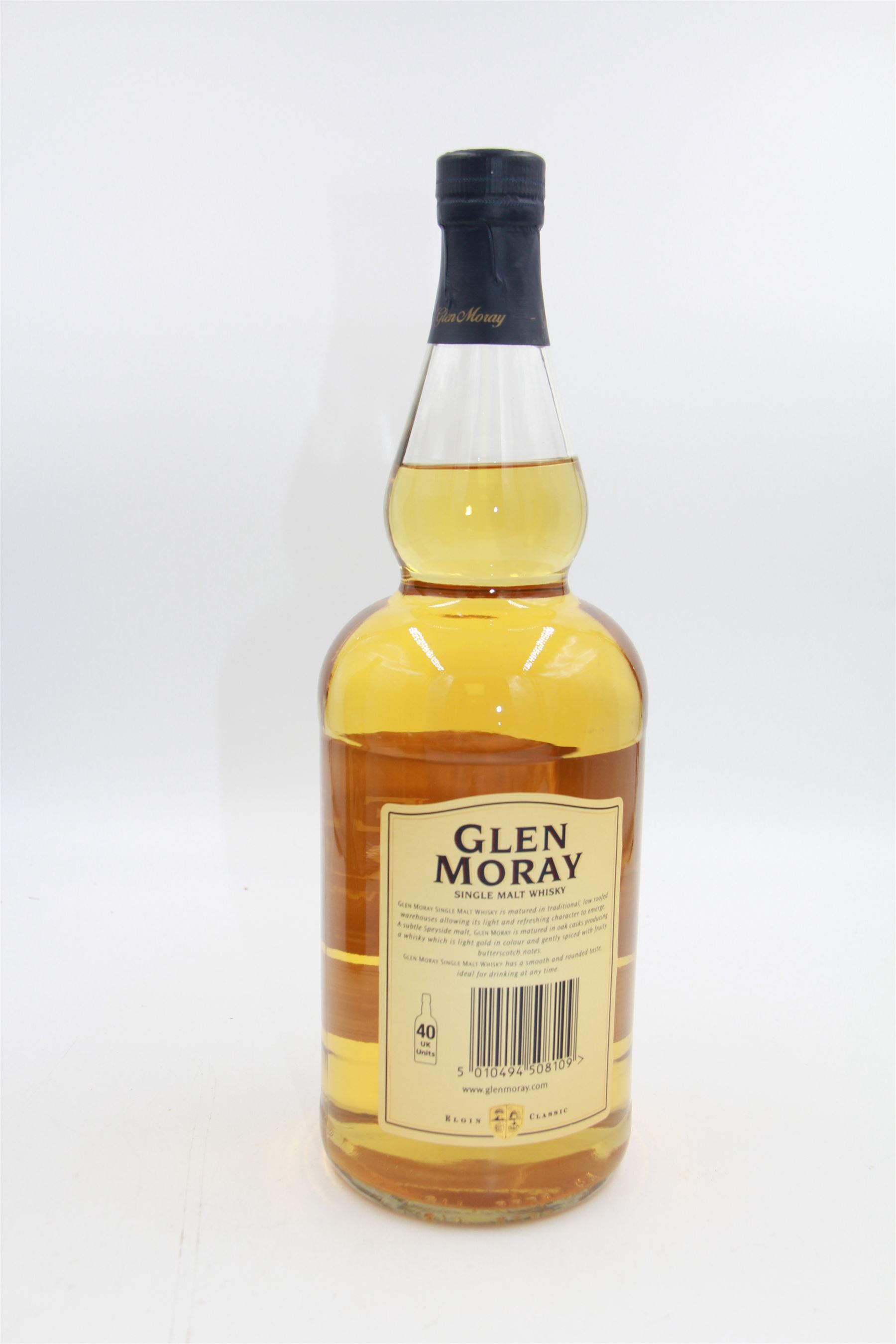 Ardbeg, 10 year old single malt Scotch whisky, 70cl 46% vol in presentation box, Glenfiddich, special old reserve pure malt Scotch whisky, 1 litre 40% G.L and Glen Moray, single malt whisky, 1l 40% vol (3)