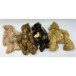 Three modern ABJ (Actually Bears by Jackie) limited edition teddy bears - 'Benjamin' No.1/1 H15