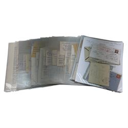 Collection of Prisoner Of War mail, including postcards, letters, envelopes, from French, Italian and other European prisoners, mainly from Germany prisoner of war camp at Stammlager  