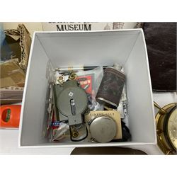 W. Marshall (20th century) - Town Dock Hull; watercolour; gilt frame; two Amy Johnson enamelled brooches as aircraft and Amy Johnson medallion; and quantity of books and booklets of Hull interest