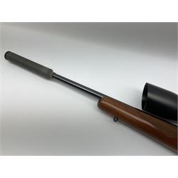 CZ .17HMR bolt action rifle for left hand use, with NikkoStirling 8x56IR Nighteater scope, L105cm No.A324455 with Hoppe's BoreSnake cleaner , soft carry case and approximately 325 rounds: with ammunition SECTION 1 FIREARMS CERTIFICATE REQUIRED