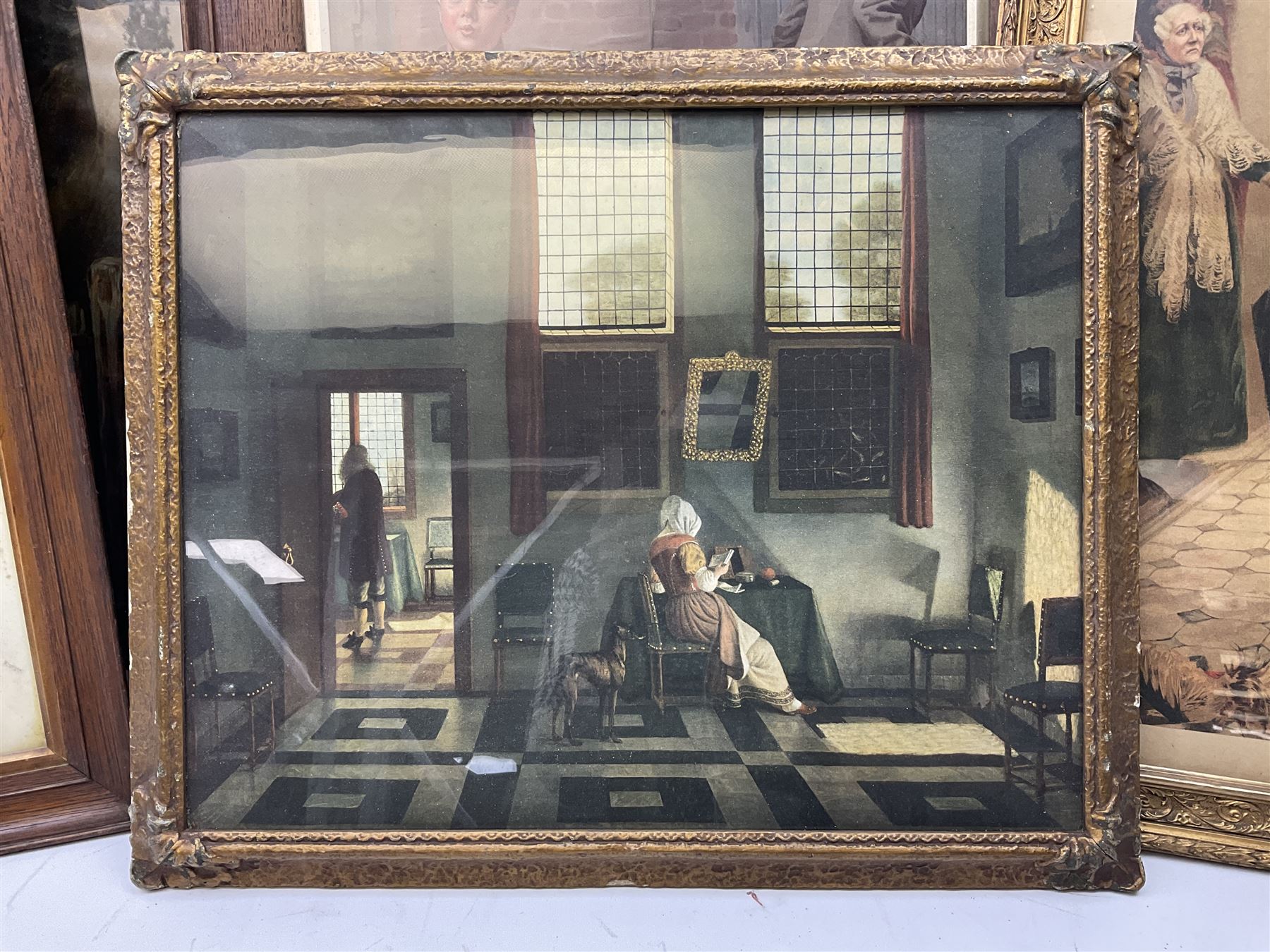 After Charles Haigh Wood 'To be or not to be' colour print, together with collection of early 20th Century prints (10) 