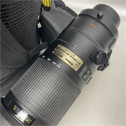 Nikon ED 'AF-S Nikkor 200-400mm 1:4G' lens, serial no 300970, with case
