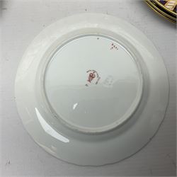 Ten Royal Crown Derby plates all in imari pattern 2451, in various sizes, comprising five D15.5cm, four D18cm and one D23cm