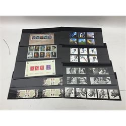 Queen Elizabeth II mint decimal stamps, mostly in presentation packs, face value of usable postage approximately 400 GBP