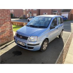 NH57 JXN - Fiat panda Dynamic 2007 1.2 petrol. MOT until July 2022. V5 present. Runner.

Alternative buyers premium rate applies. 10% + VAT - THIS LOT IS TO BE COLLECTED BY APPOINTMENT FROM DUGGLEBY STORAGE, GREAT HILL, EASTFIELD, SCARBOROUGH, YO11 3TX