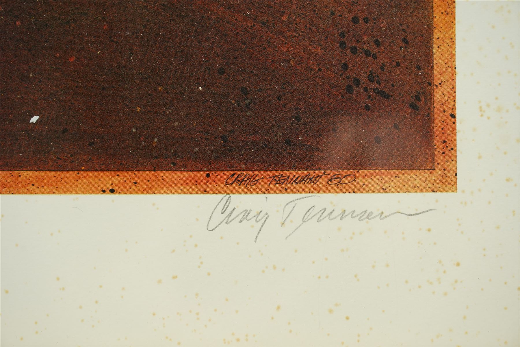 Craig Tennant (American 1946-): 'England's 1935 ERA R1B', lithograph in colours signed and numbered 234/2500 in pencil 35cm x 53cm