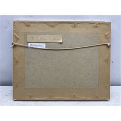 William J Mann (Scarborough early 20th century): 'The City Square Las Palmas' 'Gran Canaria' 'The Road to San Mateo' & 'Borganvillea Las Palmas' , set of four watercolours signed and one dated '32, 14cm x 22cm (4) 
Notes: Mann was a member of the Fylingdales Group of Artists and lived in Newby, Scarborough.