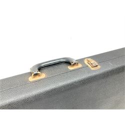 Fender three-tone Sunburst 12-string electric guitar c1965/6 Fullerton USA, with alder body and maple neck, the Indian rosewood fretboard with twenty-one frets and pearloid dot markers, fender electric XII bridge, F-stamp tuners (non-original), two split single coil pick-ups, master volume and tone and four-way switch, serial no.129730, L108cm; in original Fender case bearing label for Rivington Guitars New York with copy of original invoice; together with GuitarKes set-up and service certificate dated October 2021
