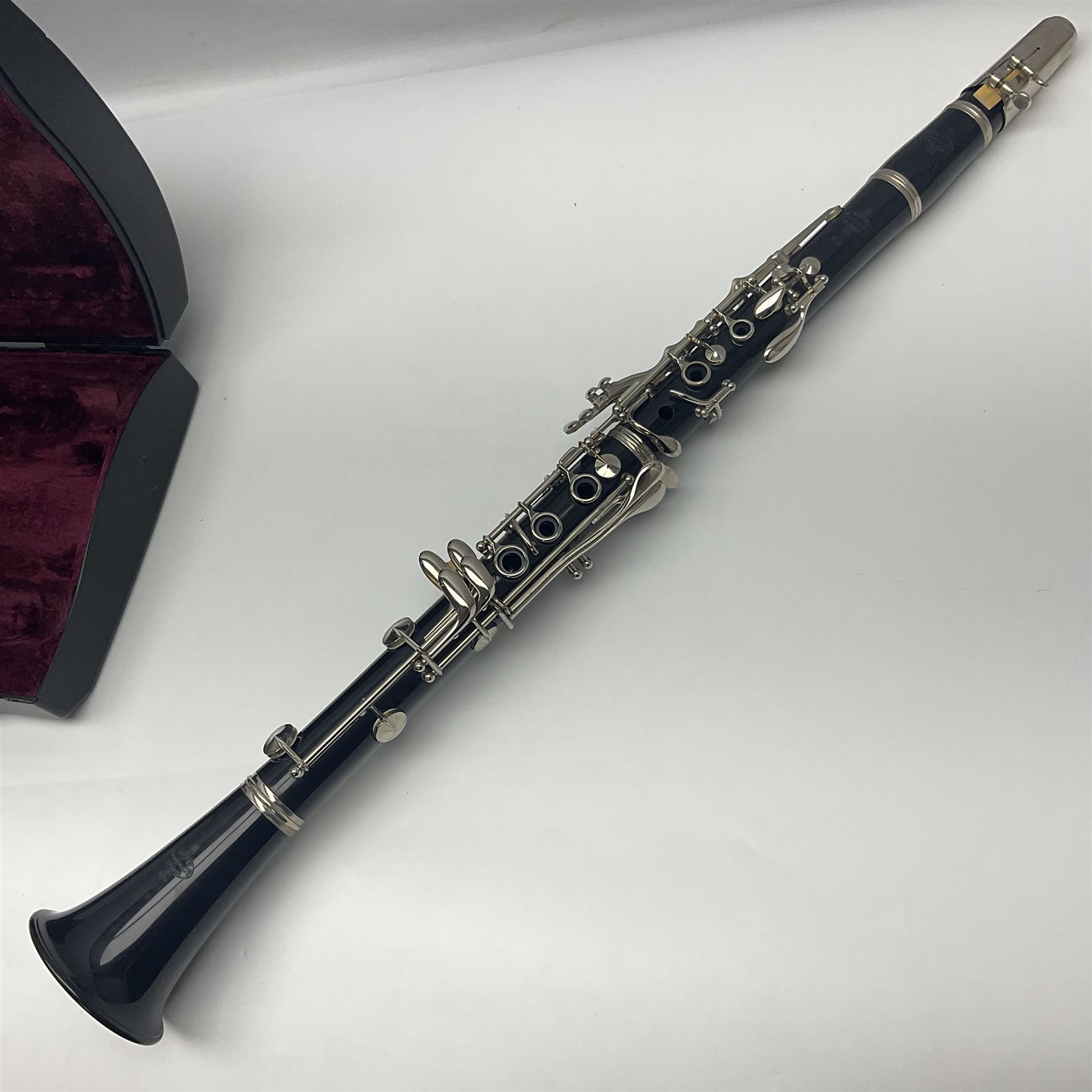 Buffet Crampon B12 five-piece clarinet, serial no.477273; in fitted case