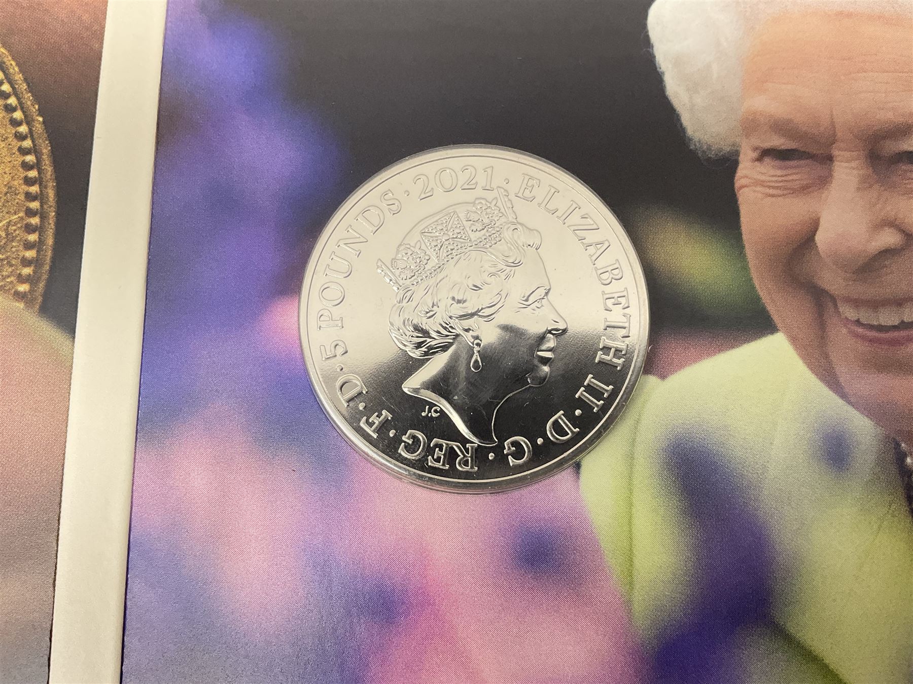 The Royal Mint United Kingdom 2021 brilliant uncirculated annual coin set, in card folder