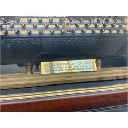 Nauticalia limited edition HMS Victory Trafalgar 200 Edition, in glass case, with certificate, model number 503 of 1805, H50cm, L57cm, D20cm