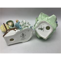 Eight Royal Doulton figures, including Ascot HN2356, Rebecca HN2805, Top o the Hill HN1833 etc