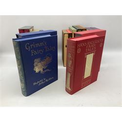 Folio Society; Fifteen volumes, including Grimms Fairy Tales, Hans Andersen's Fairy Tales, The Complete Savoy Operas, Kenneth Grahame The Wind in The Willows etc (15) 