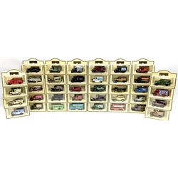 Thirty-eight modern die-cast models by Days Gone including cars, buses, commercial and delivery vehicles etc; al boxed (38)