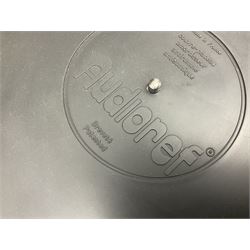 Goldring Lenco GL 75 Stereo Transcription turntable, in a teak case, H15cm, W54cm 