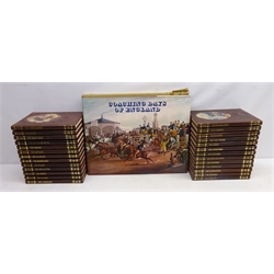  Time Life books The Old West series, to include the Indians, The Pioneers, the Cowboys and others & Coaching Days of England, with twenty-four coloured plates, Paul Elek Productions Ltd in original card sleeve   