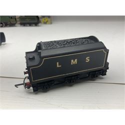 Wrenn '00' gauge - two Princess Coronation (Duchess Class) 4-6-2 locomotives - 'City of Birmingham' No.46235 in BR Green; boxed with tender and instructions; and 'City of Stoke-on-Trent' No.6254 in LMS lined black with associated plain blue box (2)