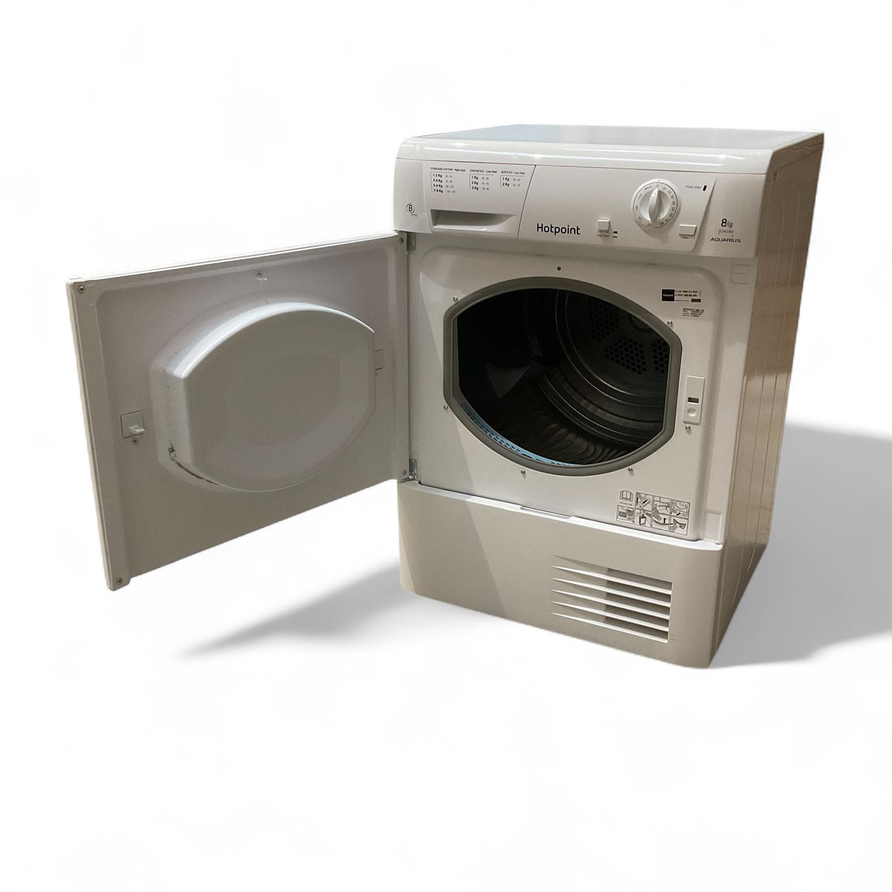 Hotpoint Aquarius TCM580 8KG Tumble Dryer 