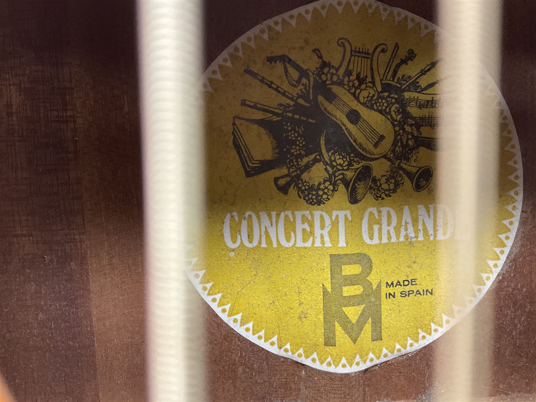 Saxon acoustic guitar Folk Model 812, serial no.43263 L102cm; Jose Ferrer El Primo small or child's size acoustic guitar, serial no.006980 L85cm; both in carrying soft cases; and Spanish Admira Concert Grande acoustic guitar (3)