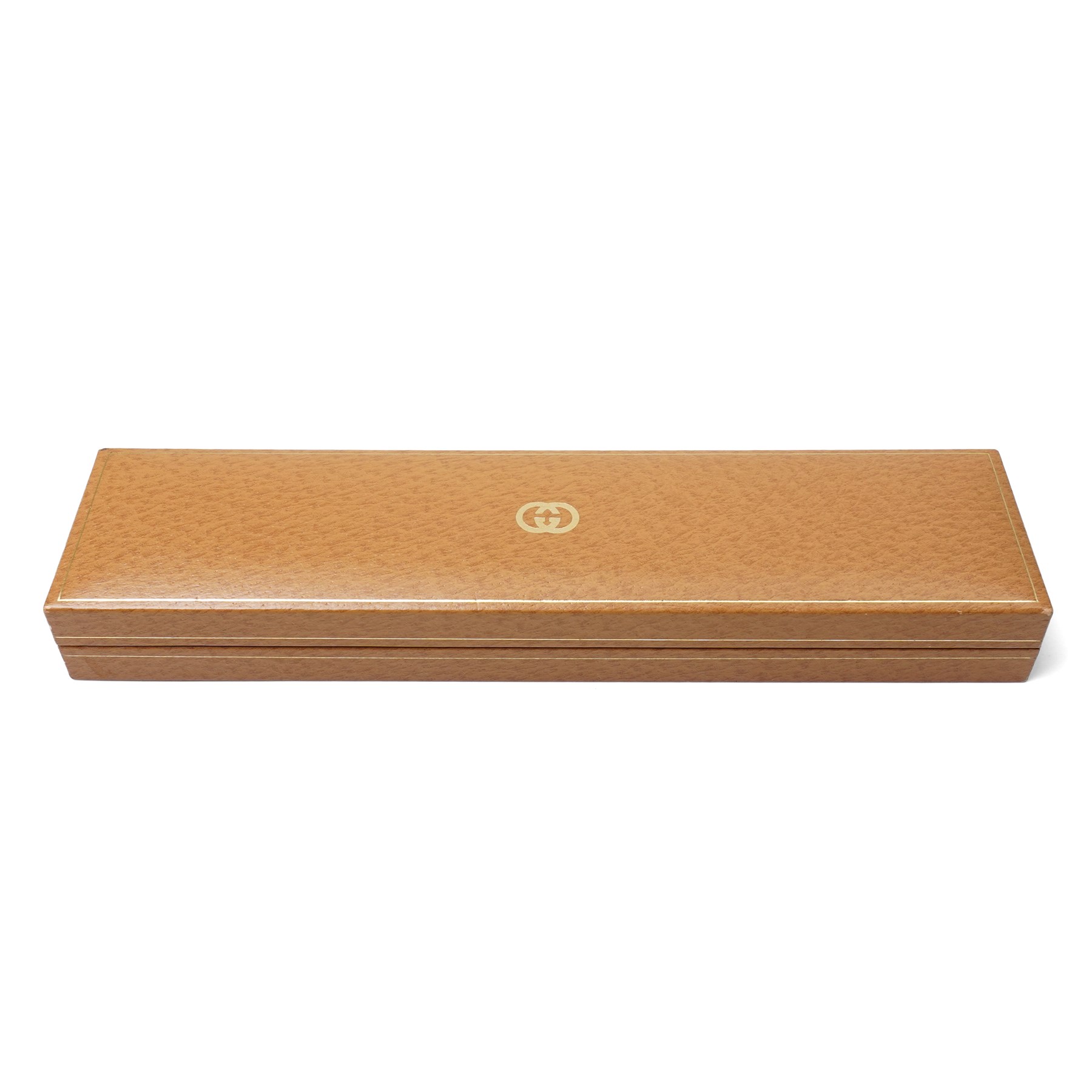 Gucci gold-plated wristwatch, Ref. 3000M, boxed