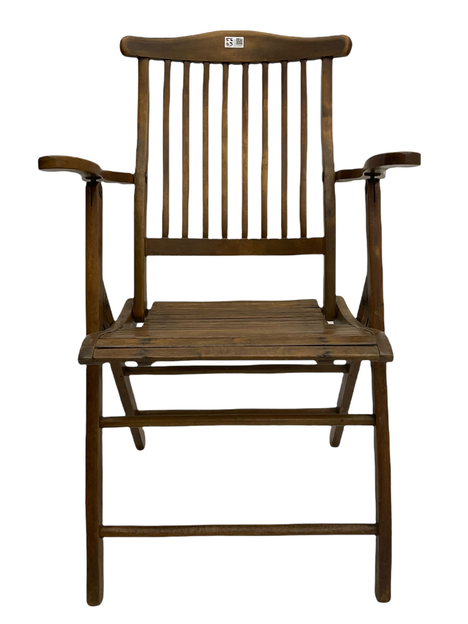 Edwardian mahogany plant stand, mahogany plant stand, two smokers stands, mahogany centre table, side table with drawer, hardwood folding chair, Edwardian mirror glazed corner cabinet and an occasional table (9)