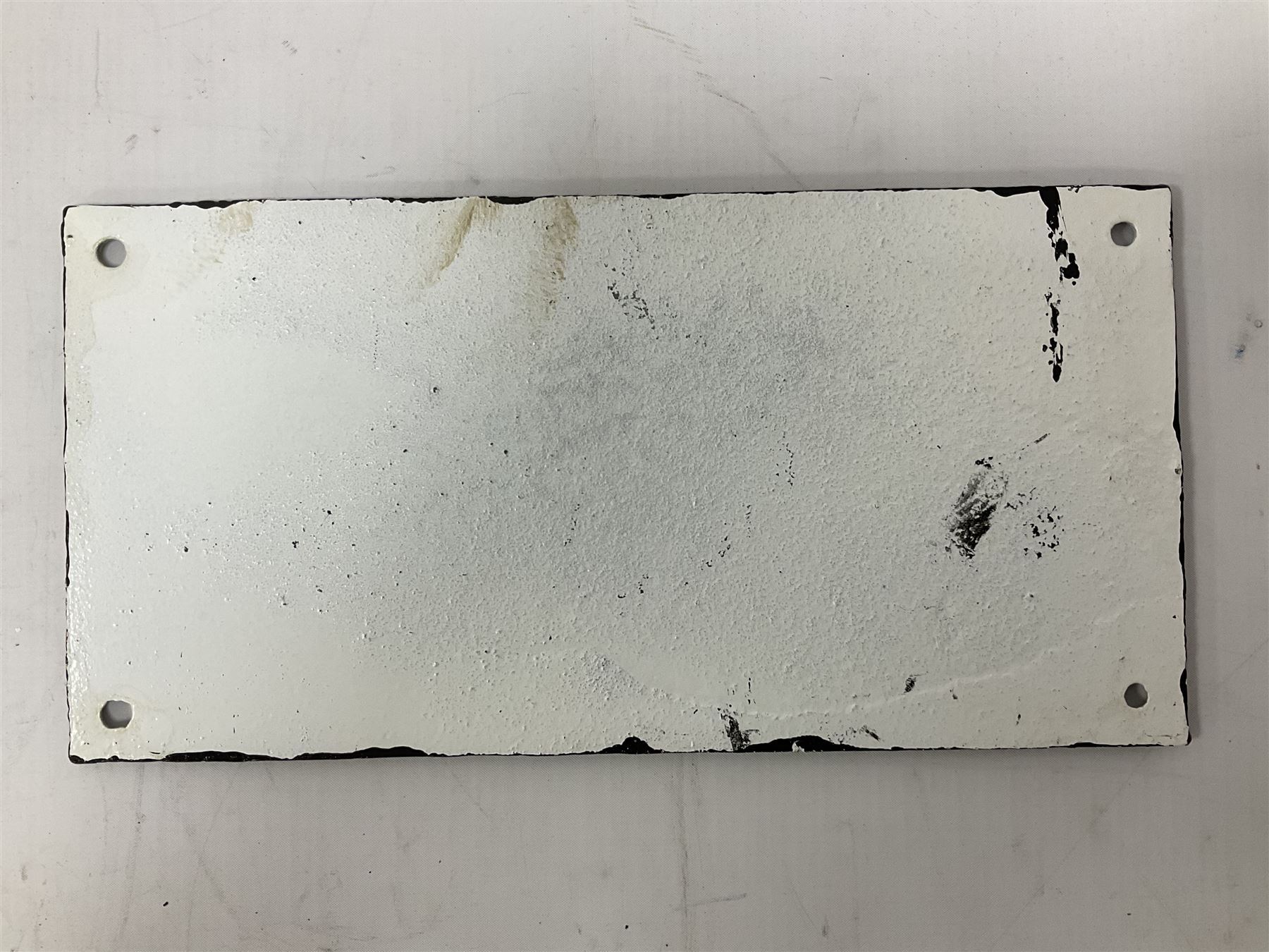 Cast iron sign 'Private Property' L28cm