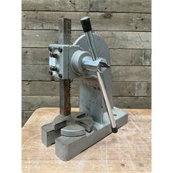 Arbor cast iron bench press - THIS LOT IS TO BE COLLECTED BY APPOINTMENT FROM DUGGLEBY STORAGE, GREAT HILL, EASTFIELD, SCARBOROUGH, YO11 3TX