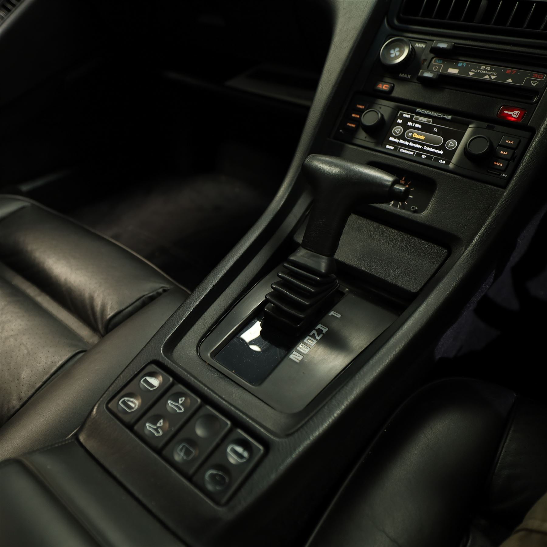 1991 Porsche 928 S4 Automatic Coupé

Registration: L644 LBE
Date of first registration as shown on V5: 1 July 1994
Porsche year of manufacture: 1991
Engine: 5.0-litre V8 petrol
Transmission: Automatic
Odometer reading: 37,886 kilometres (approximately 23,541 miles)
Colour: Slate Grey metallic
Interior: Black leather
V5C: Present
Keys: One
Chassis number: WP0ZZZ92ZMS800460

An exceptional Porsche 928 S4 Automatic Coupé finished in Slate Grey metallic with a black leather interior. The car displays a notably low odometer reading of just 37,886 kilometres, equivalent to approximately 23,541 miles.

The 928 S4 combined Porsche’s powerful 5.0-litre V8 engine with a sophisticated rear-mounted transaxle, creating a refined and accomplished grand tourer. This example is equipped with automatic transmission, electrically adjustable front seats, air conditioning, alloy wheels and the characteristic rear spoiler.

The car was purchased from Specialist Cars of Malton in June 2019, at which time the recorded mileage was 36,650 kilometres. The accompanying service record includes evidence of a cam belt replacement.

Presented in excellent condition throughout, the bodywork and metallic paint finish appear particularly well preserved, while the cabin retains its original character with black leather upholstery and 928-branded sill trims. A Japanese Porsche service label records maintenance entries at 31,902, 33,397 and 34,134 kilometres.

The car also features a Porsche Classic Communications Management (PCCM) upgrade system.

Features

• 5.0-litre V8 petrol engine
• Automatic transmission
• Slate Grey metallic paintwork
• Black leather interior
• Electrically adjustable front seats
• Air conditioning
• Porsche alloy wheels
• Rear spoiler
• Right-hand drive
• Odometer reading of 37,886 kilometres, approximately 23,541 miles
• Purchased from Specialist Cars of Malton in June 2019
• Recorded at 36,650 kilometres when purchased
• Service record showing cam belt replacement
• Japanese Porsche service label
• V5C present
• One key

This vehicle forms part of the Estate of the Late John Sils and is offered for sale by the Executors, confirming a genuine reason for sale.