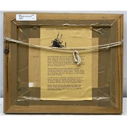 Don Micklethwaite (British 1936-): 'Kilnsea Beach - Humberside', oil on canvas board signed, titled verso 19cm x 24cm; Bill Lowe (British 1922-2006): 'South Bay - Scarborough', watercolour signed, titled verso 23cm x 30cm (2)