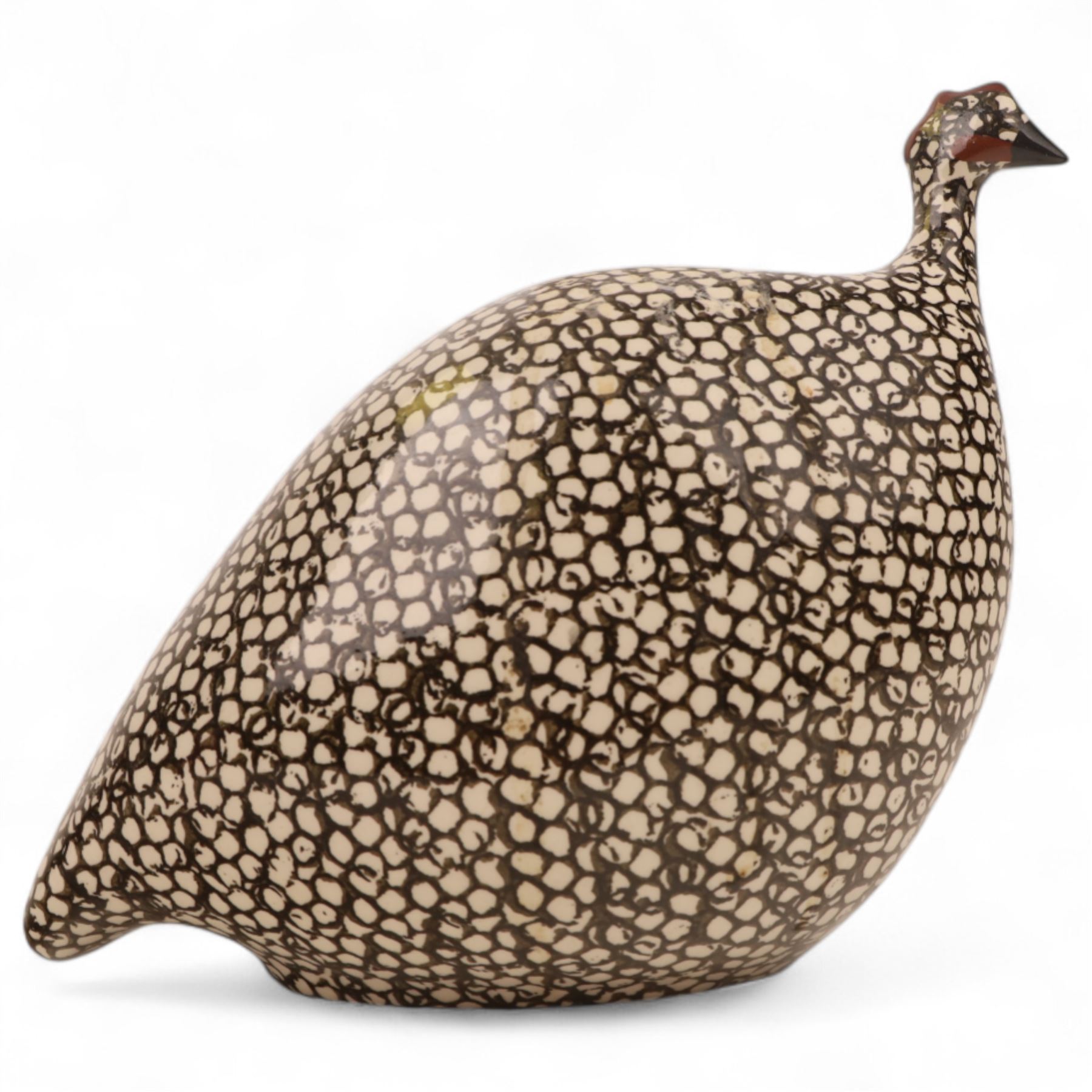 Heidi Caillard French guinea hen (la pintade), H20cm