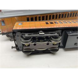 Ace Trains '0' gauge - EMU/MET four-car electric multiple unit with teak finish; boxed with instructions