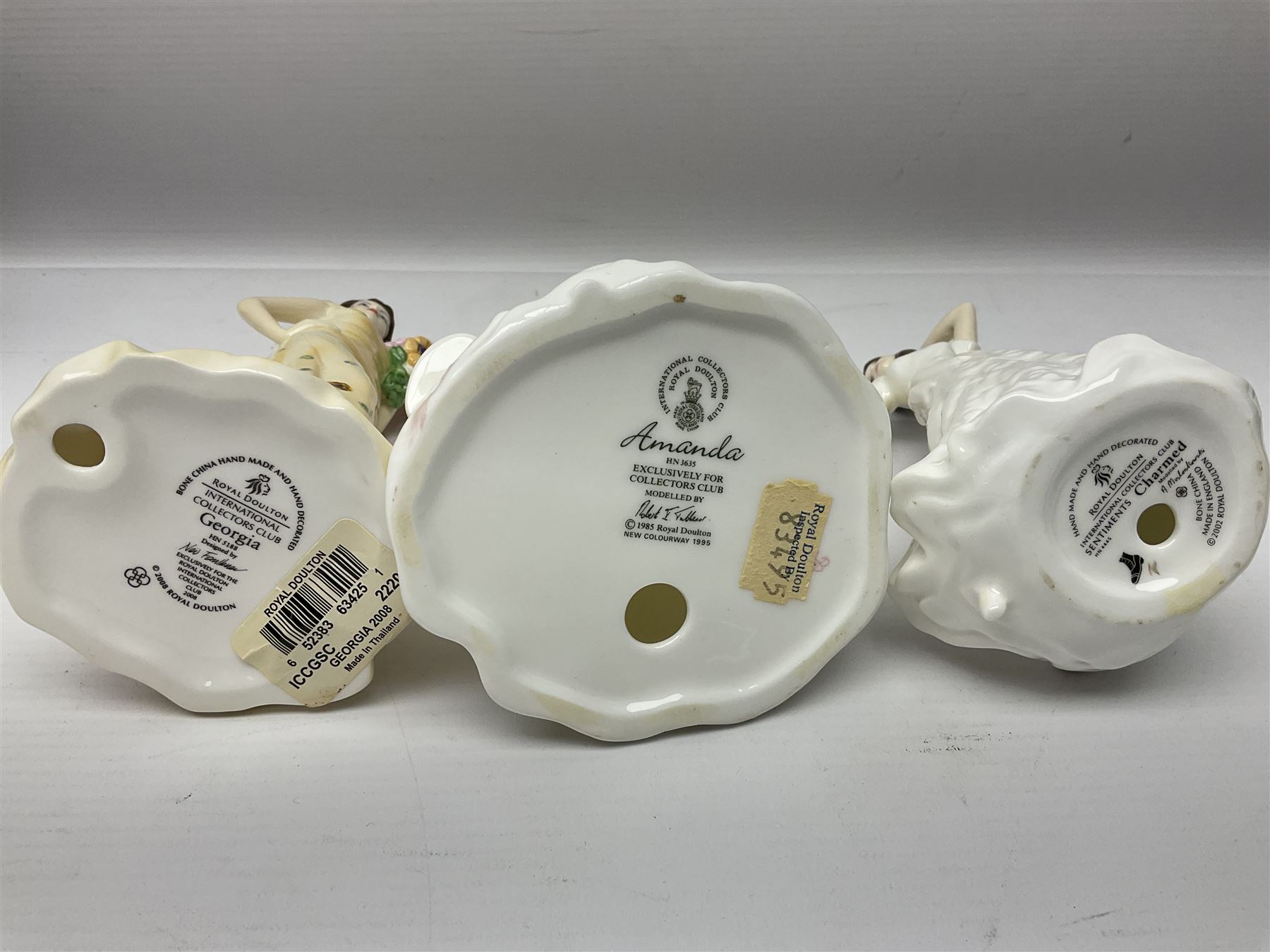 Large collection of Royal Doulton figures, including Ninette HN4717, Sara HN4720, Georgia HN5188, Joy HN3875 etc 