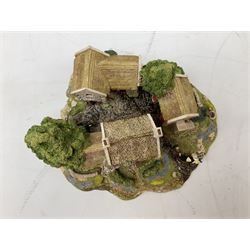 Five Lilliput Lane models comprising Bluebell Farm, Anne Hathaway 1989, Armada House, Green Gables and Summer Days, all boxed