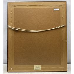 Bryan Organ (British 1935-): Figures in an Interior, limited edition screenprint signed, numbered 16/25 and dated 1968, 57cm x 45cm 