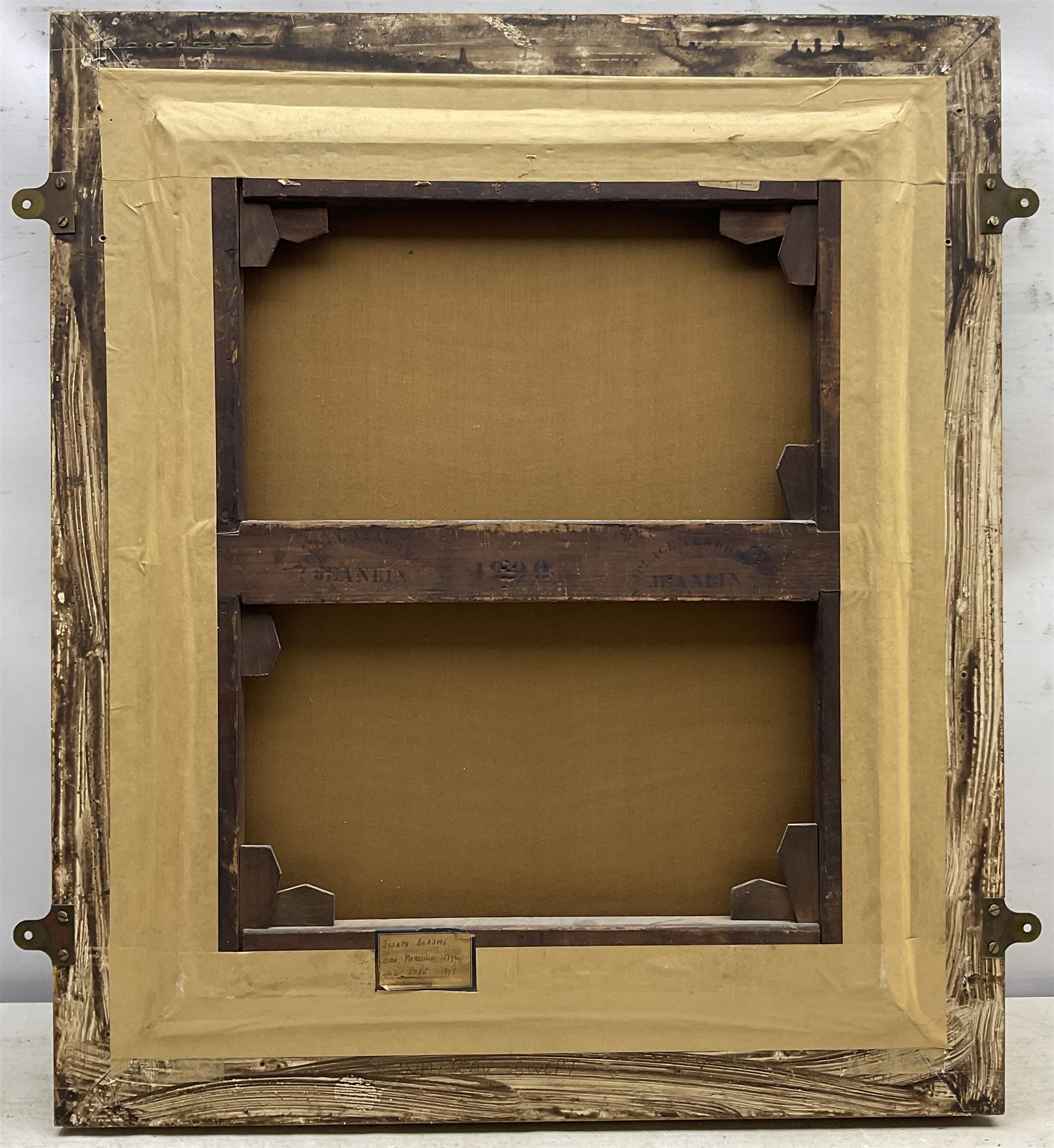 Joseph Beaume (French 1796-1885): Young Girl by a Forest Spring, oil on canvas signed 55cm x 45cm
Provenance: from The Bell Hotel, Driffield; purchased Dee Atkinson Harrison 11th February 2000 Lot 540