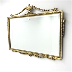  Adams style gilt framed rectangular mirror, W98cm, H77cm  