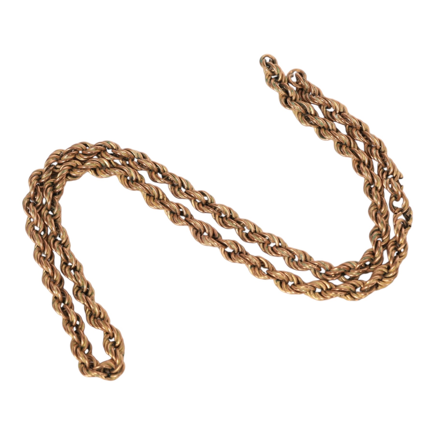 9ct gold jewellery oddments, including stone set brooch front and two chains