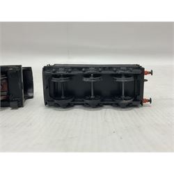 ‘00’ gauge - three kit built locomotive and tenders comprising Class D21 4-4-0 no.1242 finished in NER black with LNER tender; Class C4 4-4-2 no.5262 finished in LNER black; Coal Engines Class 0-6-0 no.2408 finished in black with Millholme Models LNER tender (3) 