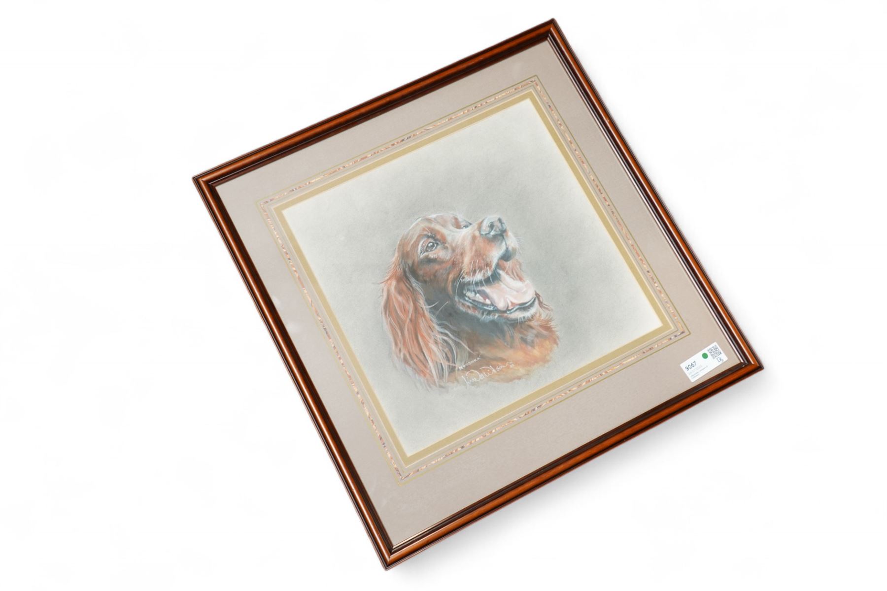 Collection of framed artworks (4), including Richard Redfern (British  1873-1913): Grazing stags in a mountainous landscape, watercolour 