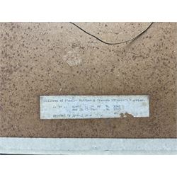 Sydney Buck (British fl.1839-1850): Children of Charles Matthew & Frances Elizabeth Harrison, pair watercolours signed and dated 1842 & 1847, 25cm x 26cm (2) (one unframed)