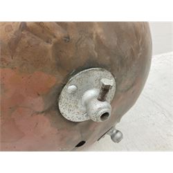 Pair of vintage copper timpani drums D65cm H46cm (2)