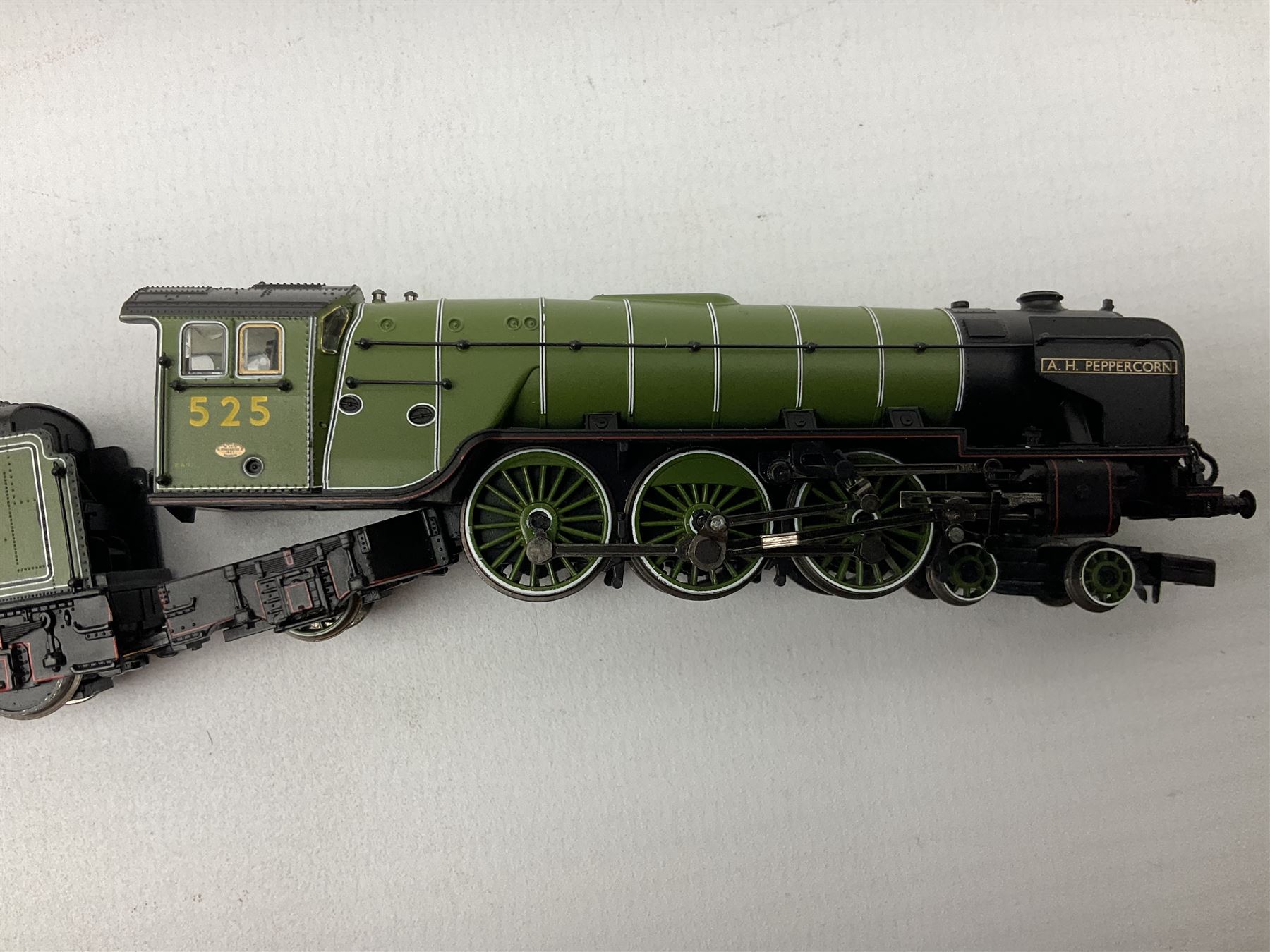 Graham Farish by Bachmann 'N' gauge - Class J39 0-6-0 locomotive no. 1856, Class 8F 2-8-0 locomotive no.48773 and Class A2 4-6-2 'A.H. Peppercorn' locomotive no.525  (3)