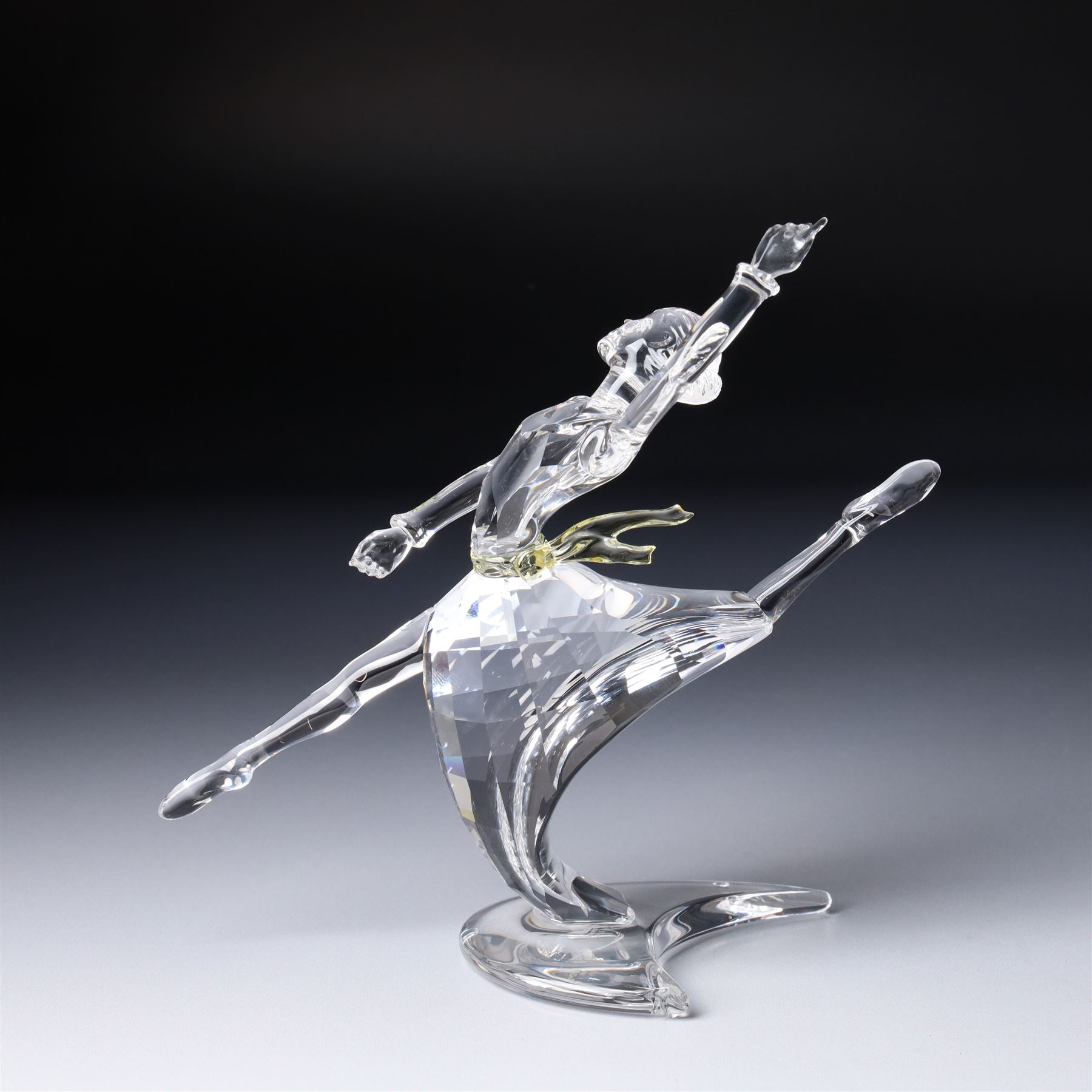 Swarovski Crystal Magic of Dance figures 'Isodora' 2002 'Antonia' 2003, and 'Anna' 2004, boxed, two with certificates